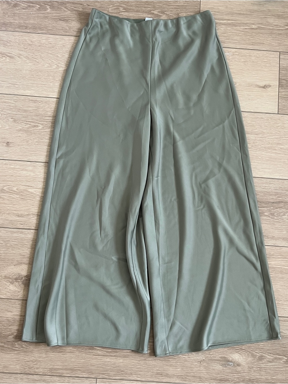 Joie Sage Green Wide-Leg Pants